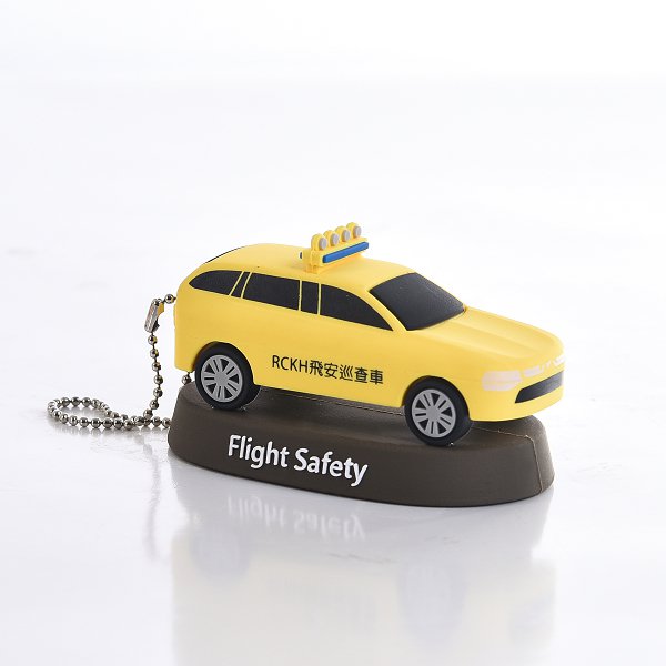 隨身碟-造型USB禮贈品巡查車造型PVC隨身碟-客製隨身碟容量-採購訂製推薦禮品