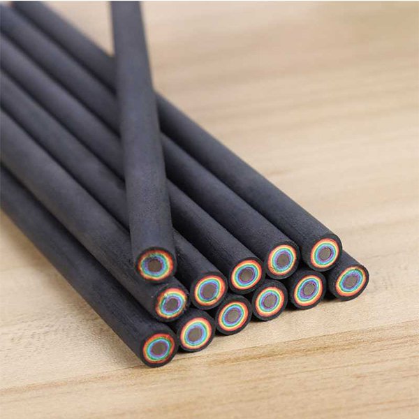 創意彩虹木鉛筆