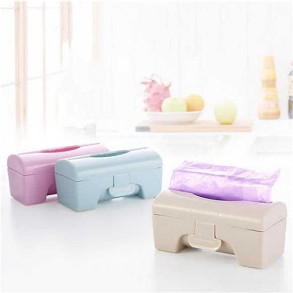 壁貼式垃圾袋收納盒