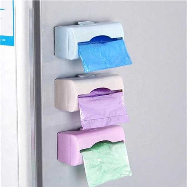 壁貼式垃圾袋收納盒