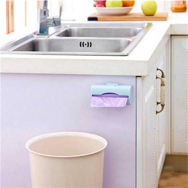 壁貼式垃圾袋收納盒