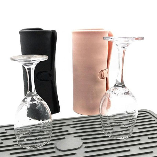 摺疊式矽膠瀝水餐墊