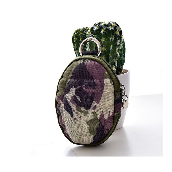 手榴彈造型趣味PU鑰匙包