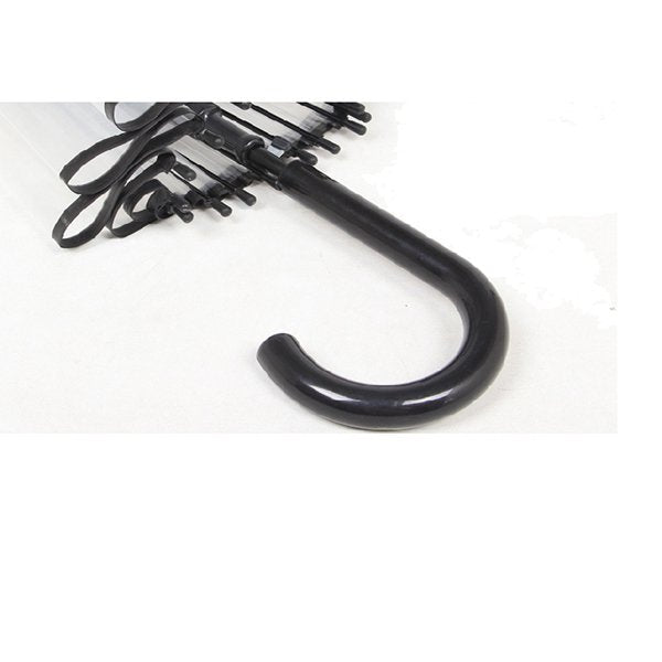 23吋透明16骨堅固橡膠直傘