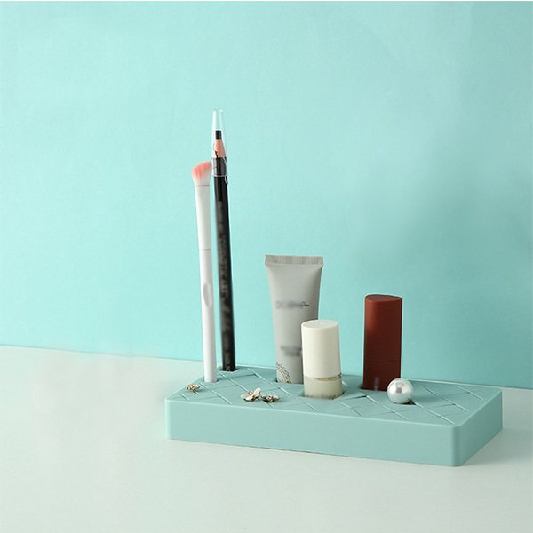 多功能化妝品矽膠收納盒