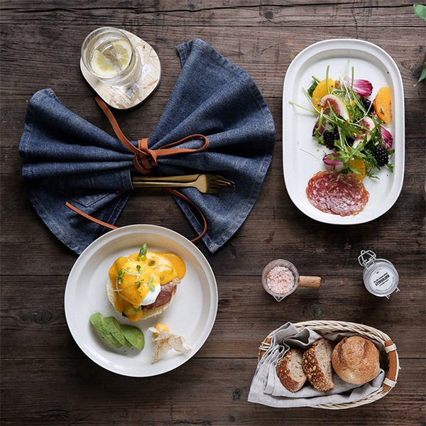 創意牛仔布餐桌墊