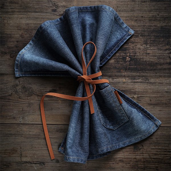 創意牛仔布餐桌墊