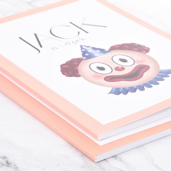 300P銅西膠裝記事本