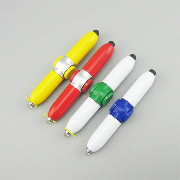 指尖陀螺手電筒多功能筆