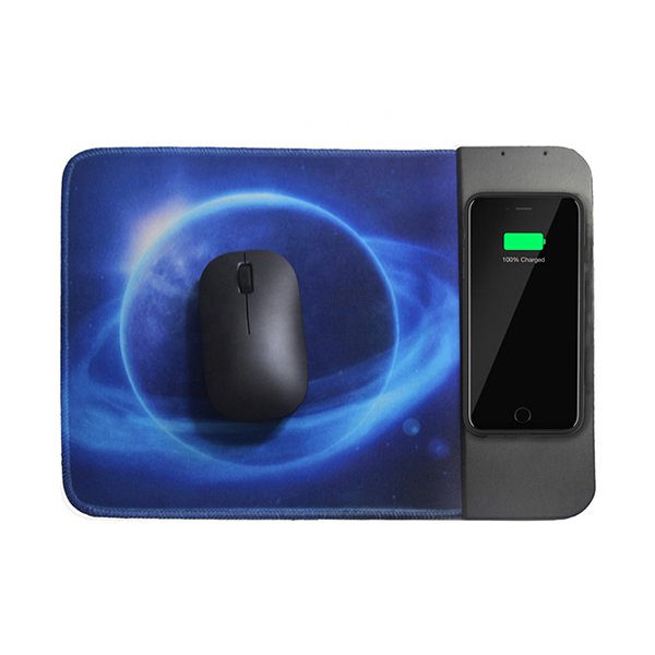 滑鼠墊無線充電器-橡膠材質