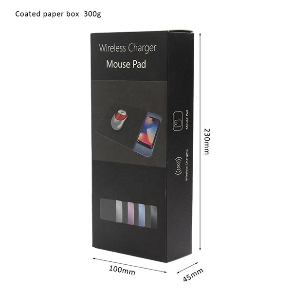 滑鼠墊無線充電器-橡膠材質