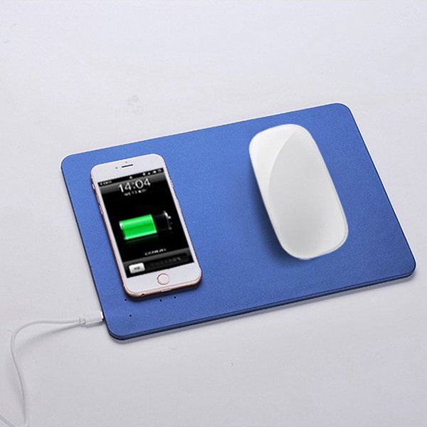 滑鼠墊無線充電器-PU材質