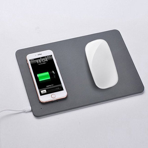 滑鼠墊無線充電器-PU材質