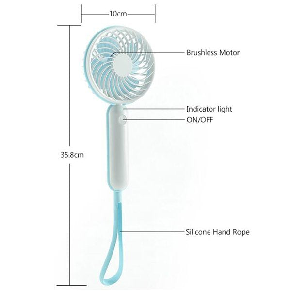手持式USB迷你風扇-附掛繩
