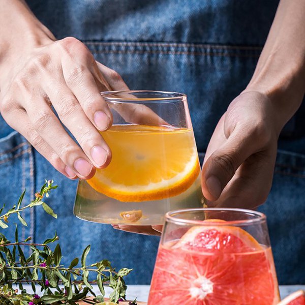 300ml錐形玻璃杯