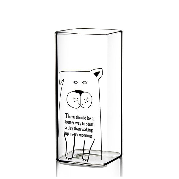 400ml方形玻璃杯