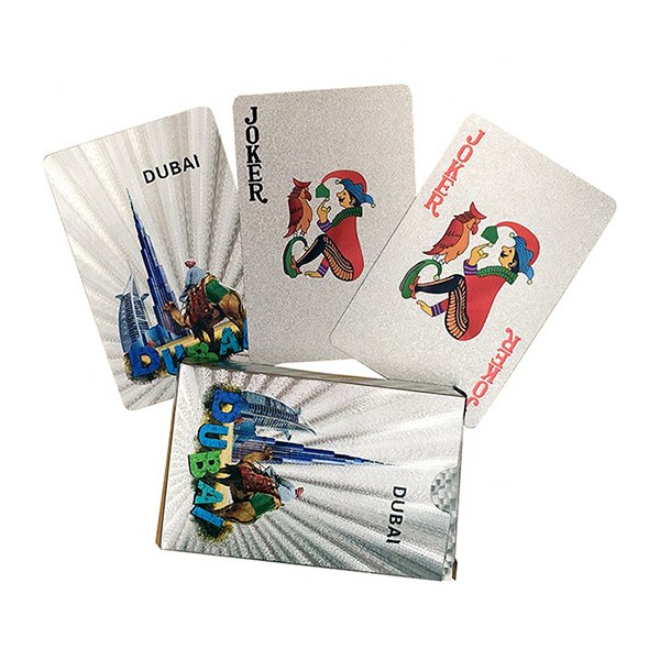 寫真撲克牌私版紙盒-銀箔防水塑料