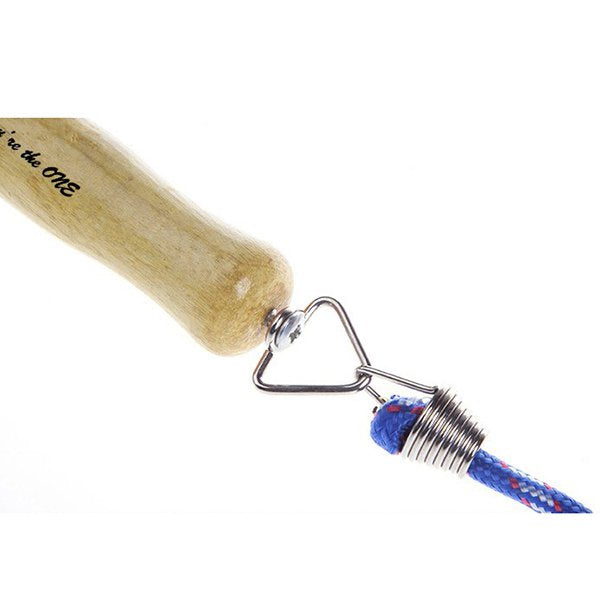 木頭手柄跳繩-棉繩