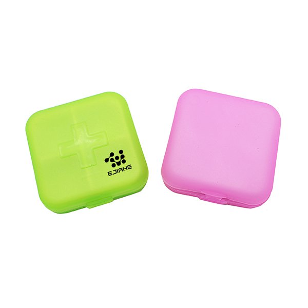 4格藥盒-塑料材質