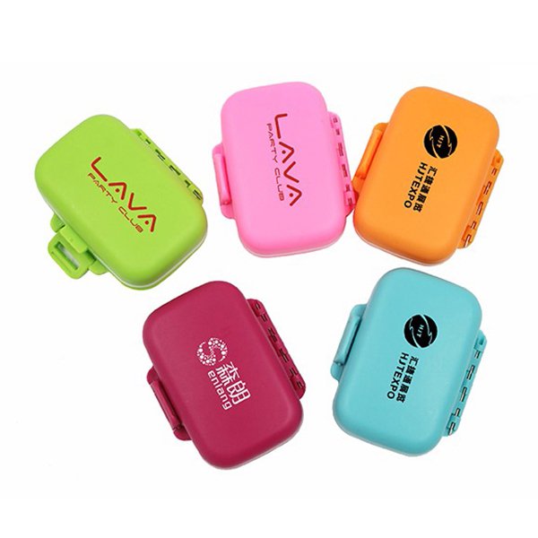 3格藥盒-塑料材質