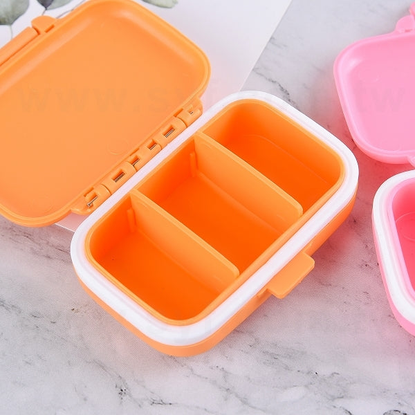 3格藥盒-塑料材質