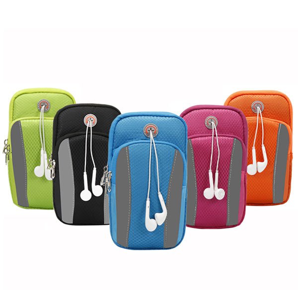 運動用耳機孔牛津布臂包