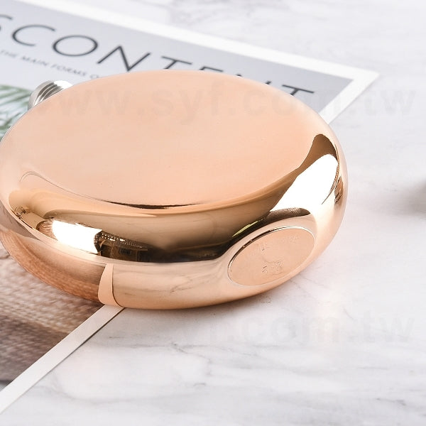 圓形304不鏽鋼酒壺