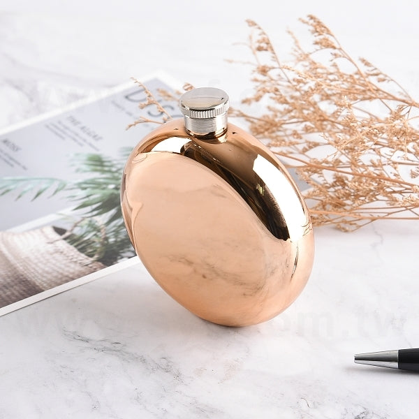 圓形304不鏽鋼酒壺