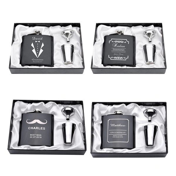 304不鏽鋼酒壺禮盒組