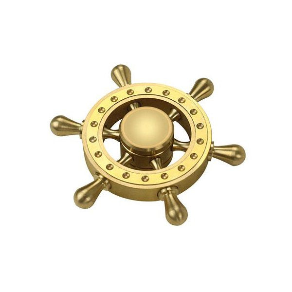 船舵造型不銹鋼指尖陀螺