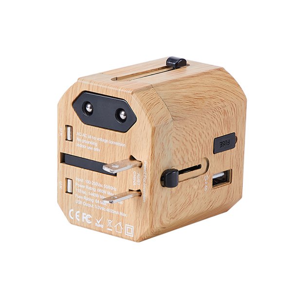 木紋萬用一體式轉接頭