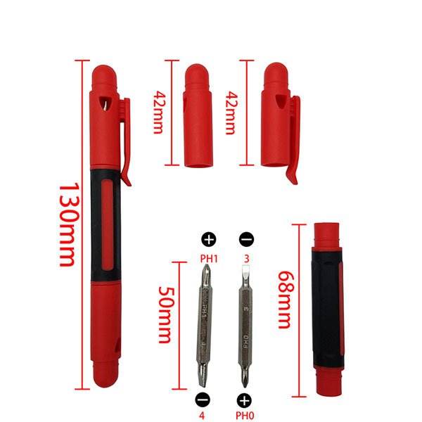 磁性4合1螺絲起子工具筆