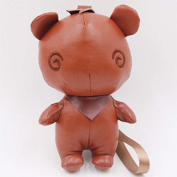 PU皮熊娃娃鑰匙圈