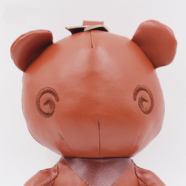 PU皮熊娃娃鑰匙圈