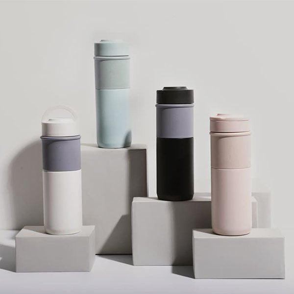 450ml高品質白瓷真空保溫杯