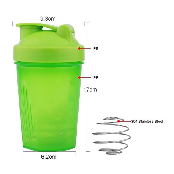 400ml運動搖搖杯-PP奶昔杯