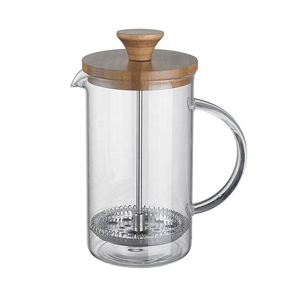 600ml竹蓋沖泡式咖啡壺