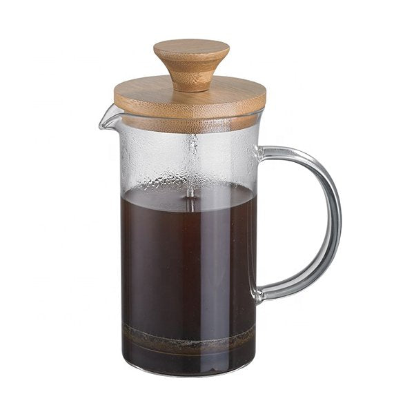600ml竹蓋沖泡式咖啡壺