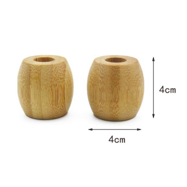 竹製單支牙刷架