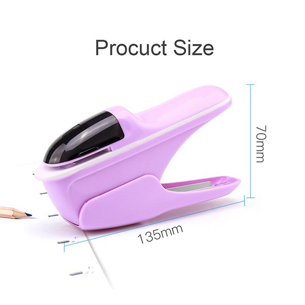 省力安全環保無釘PVC訂書機