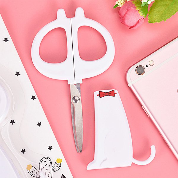 兒童卡通貓造型PS剪刀