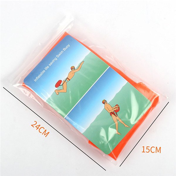 8kg3色充氣PVC游泳浮標袋