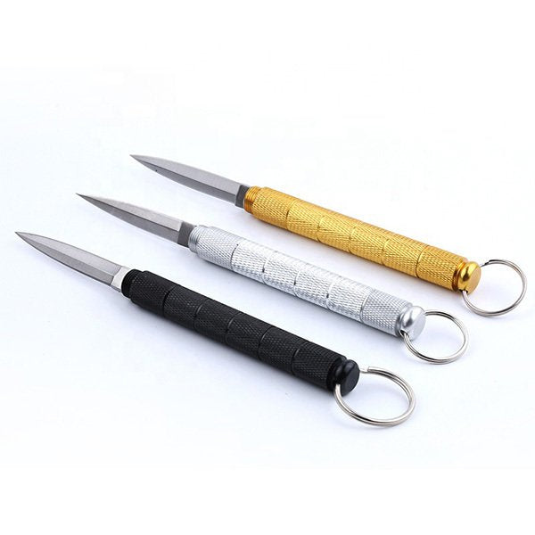 雷雕金屬鑰匙圈美工刀