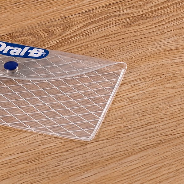 PVC透明扣式文件袋