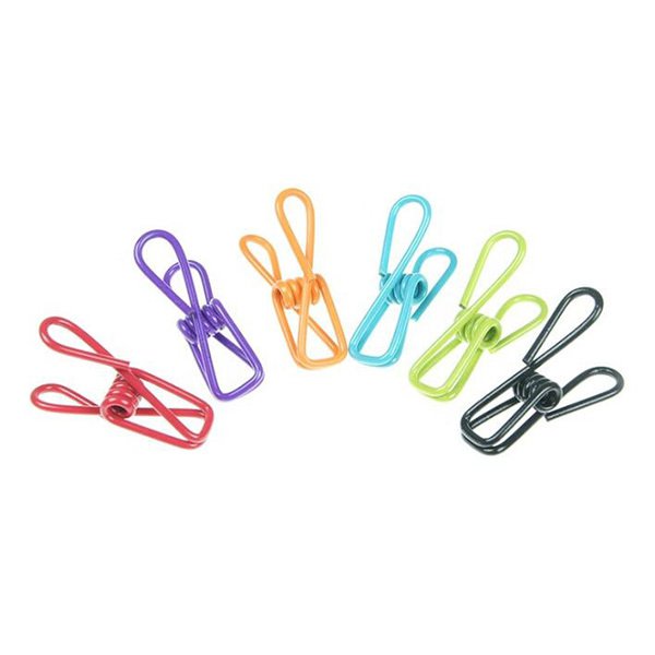 金屬彩色多功能夾-10入組