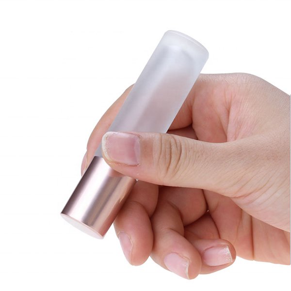 10ml玫瑰金蓋滾珠瓶