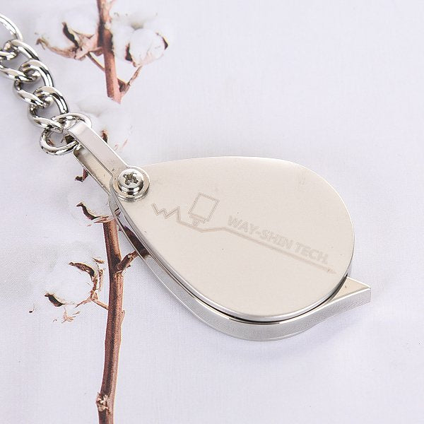 金屬放大鏡鑰匙圈