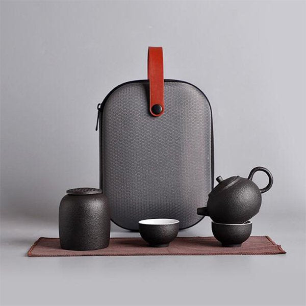 一壺兩杯陶瓷茶具組
