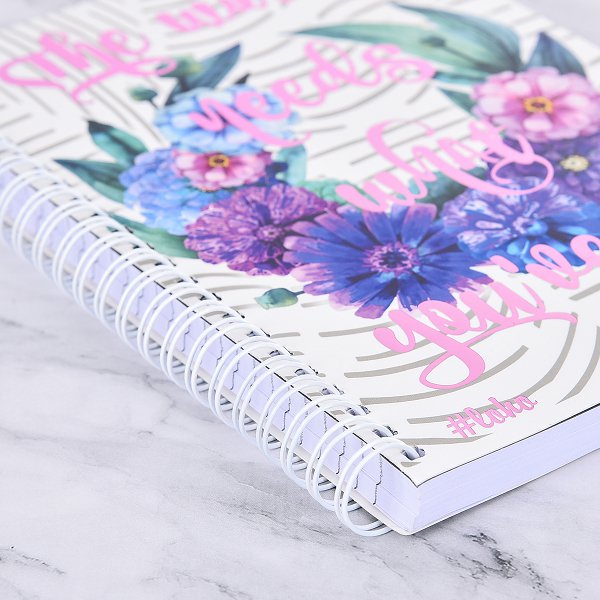 A5彩色燙印印刷筆記本