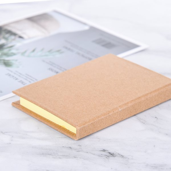 三合一便利貼-牛皮硬殼封面